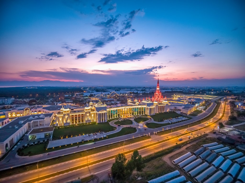 Hotellet med omgivelsene - Land of Legends Kingdom