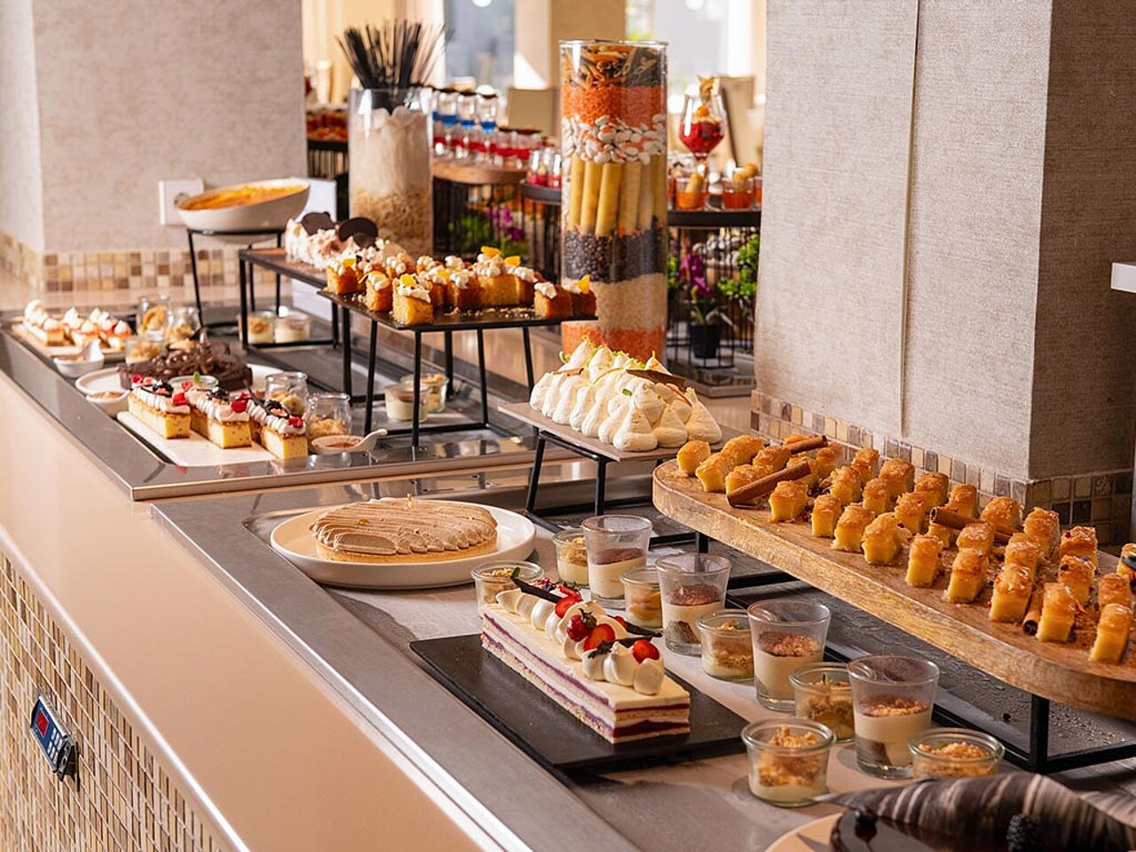 Desserter i buffeten