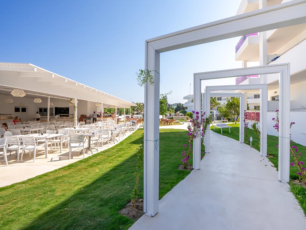 Bufféestauranten og hotellområdet