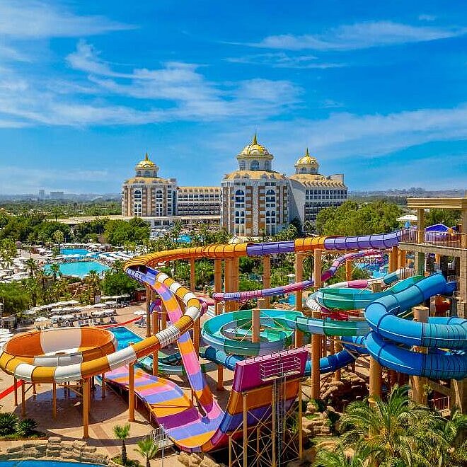 Badelandet og bassengområdet