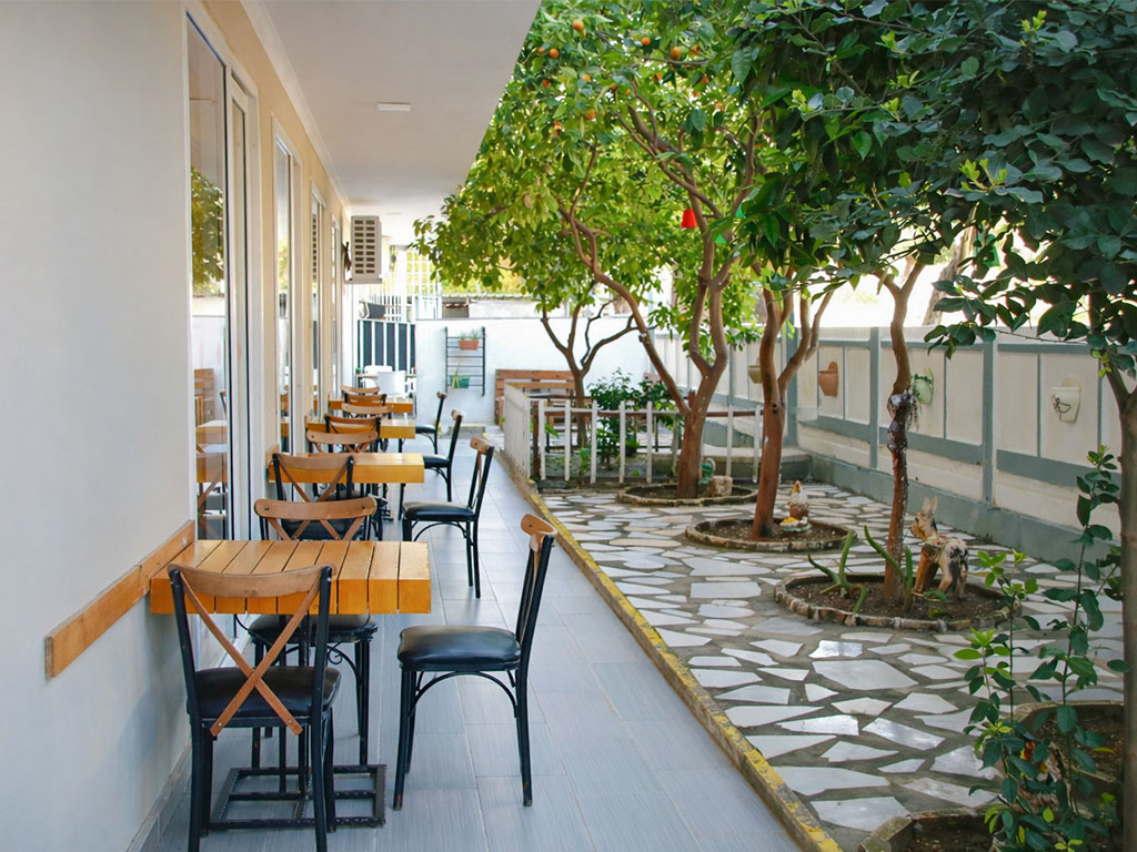 Restaurantens uteservering